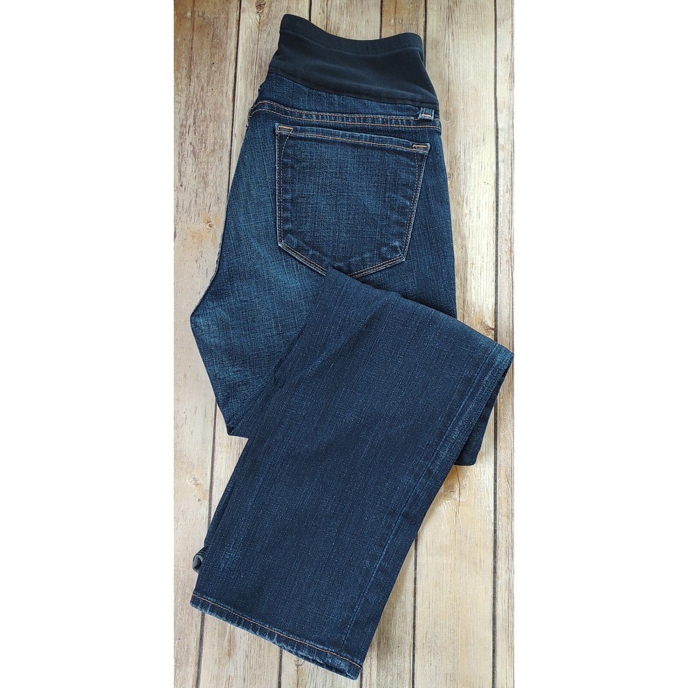 A Pea In The Pod Size 29 Maternity Cropped Jeans Stretch Denim F2